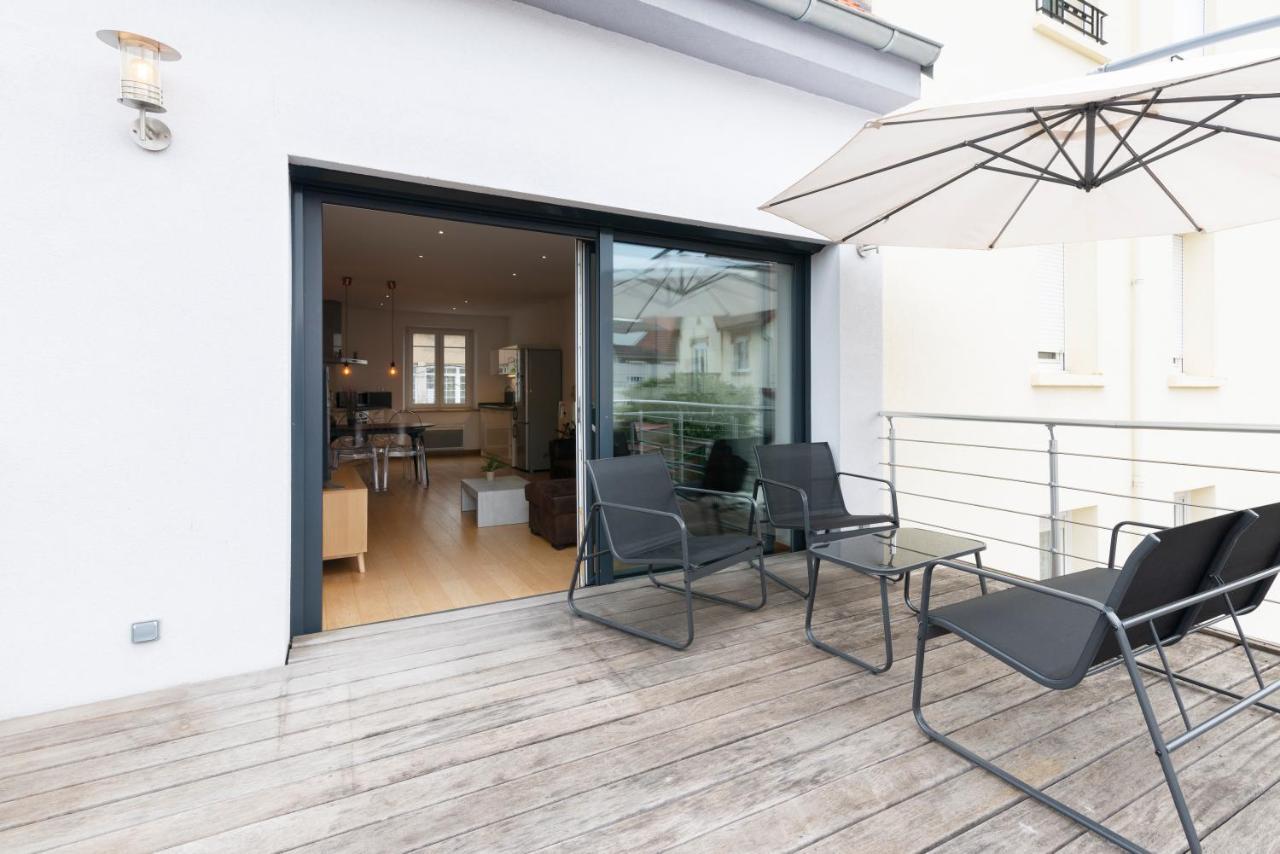 La Terrasse Du Gibet Leilighet Montigny-les-Metz Eksteriør bilde